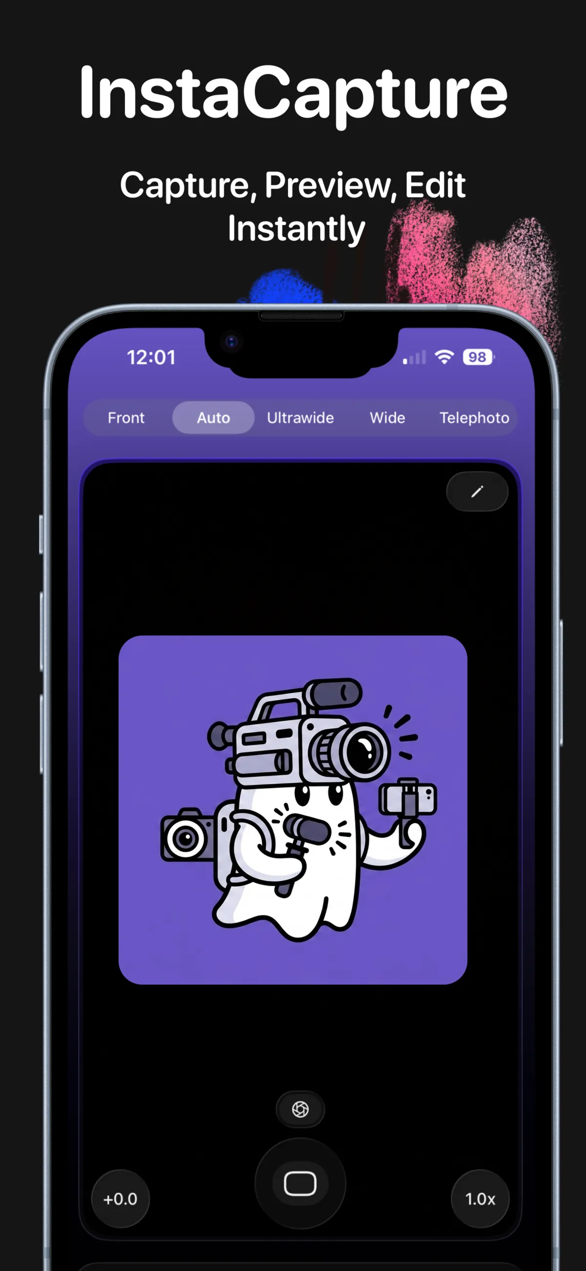 Home screen